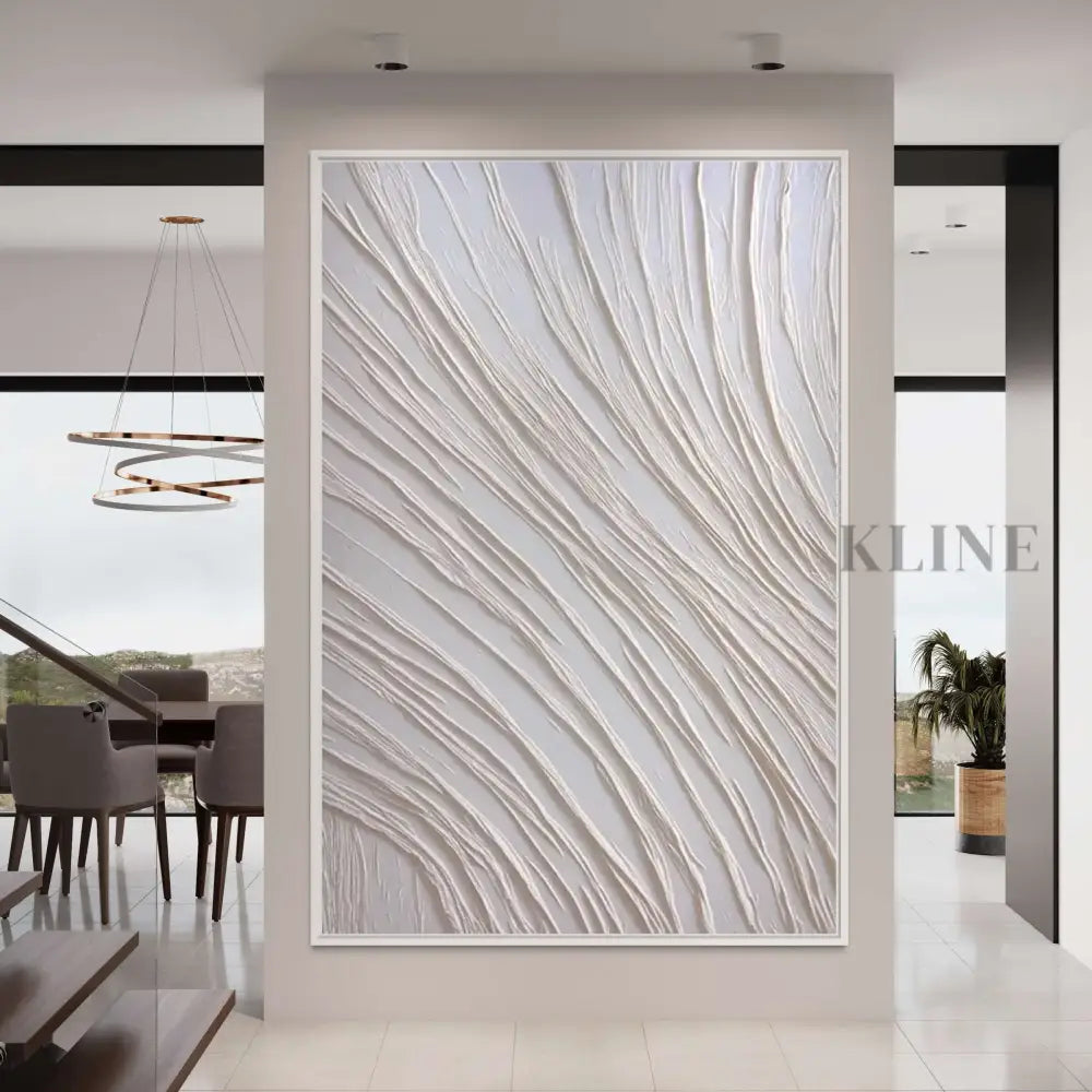 White Adventure - Hand Painting