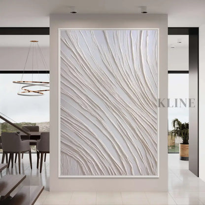 White Adventure - Hand Painting