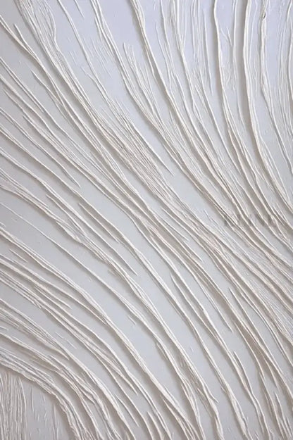 White Adventure - Hand Painting