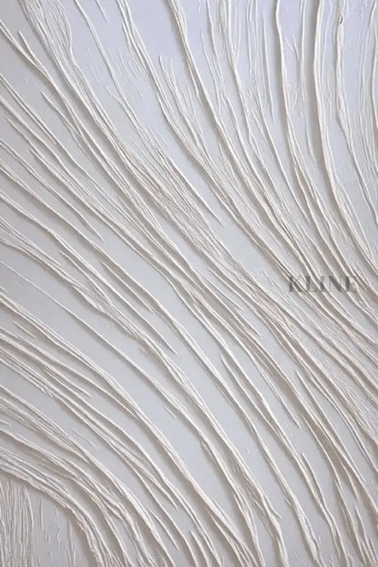 White Adventure - Hand Painting