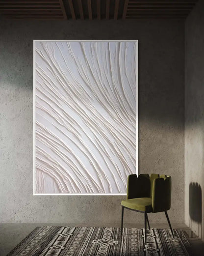 White Adventure - Hand Painting