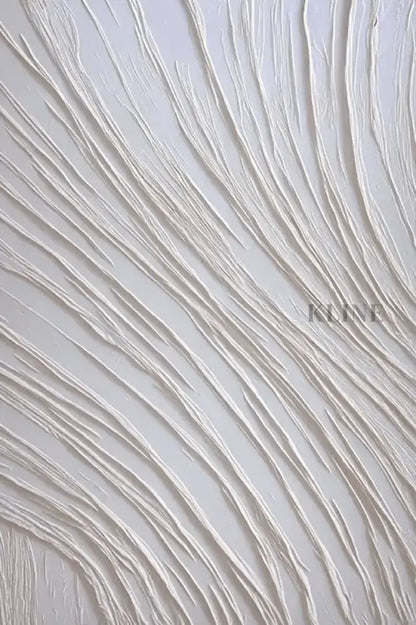 White Adventure - Hand Painting
