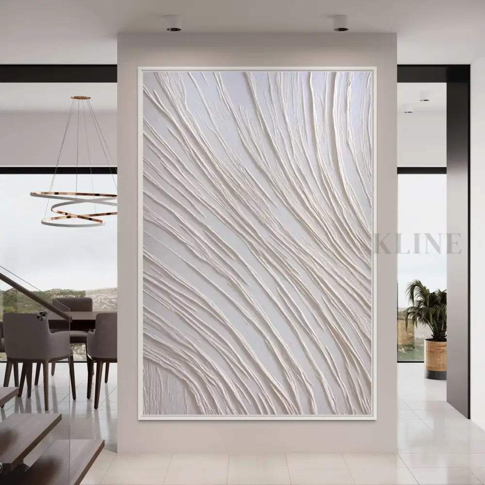 White Adventure - Hand Painting