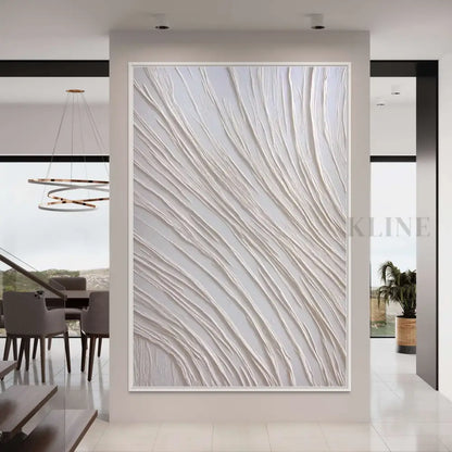 White Adventure - Hand Painting
