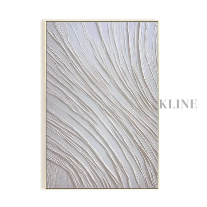 White Adventure - Hand Painting