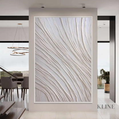 White Adventure - Hand Painting