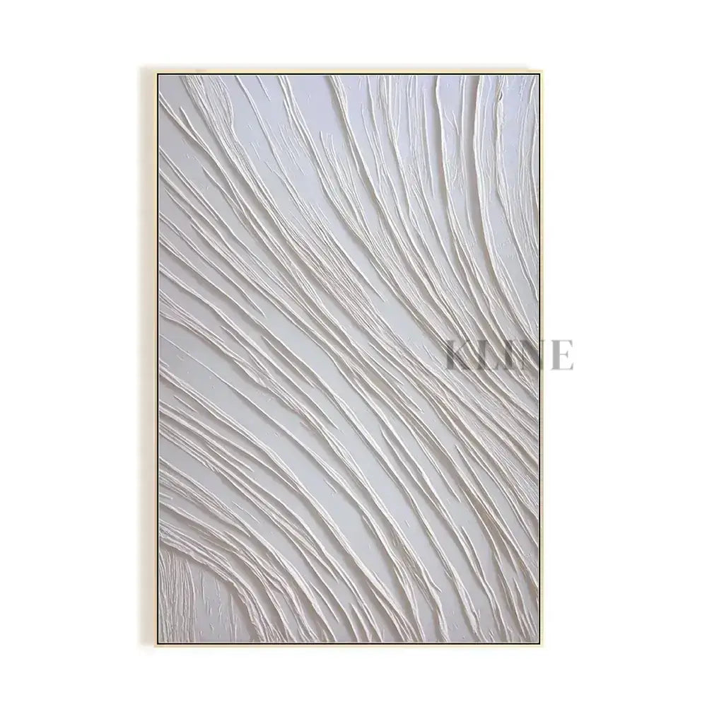 White Adventure - Hand Painting