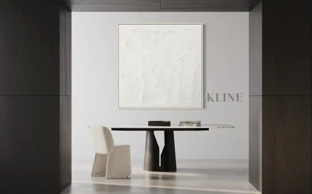 White - Kline Collective キャンバスウォールアート