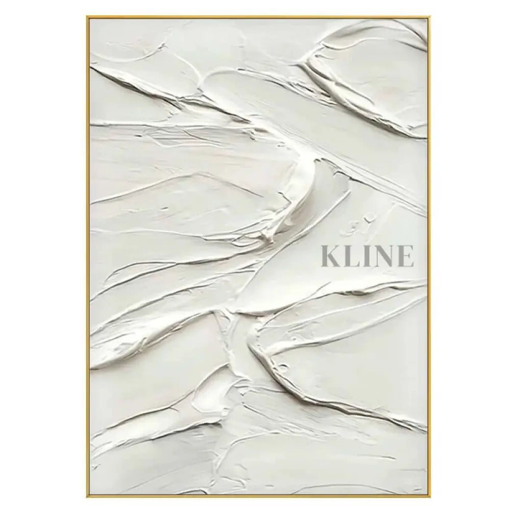 White Heavy Textured Painting - Hand Painting オリジナル絵画の販売