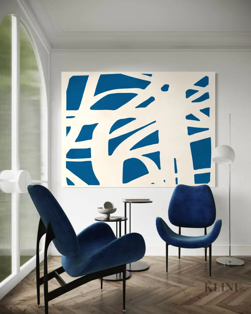 White Lines 1 - Hand Painting 