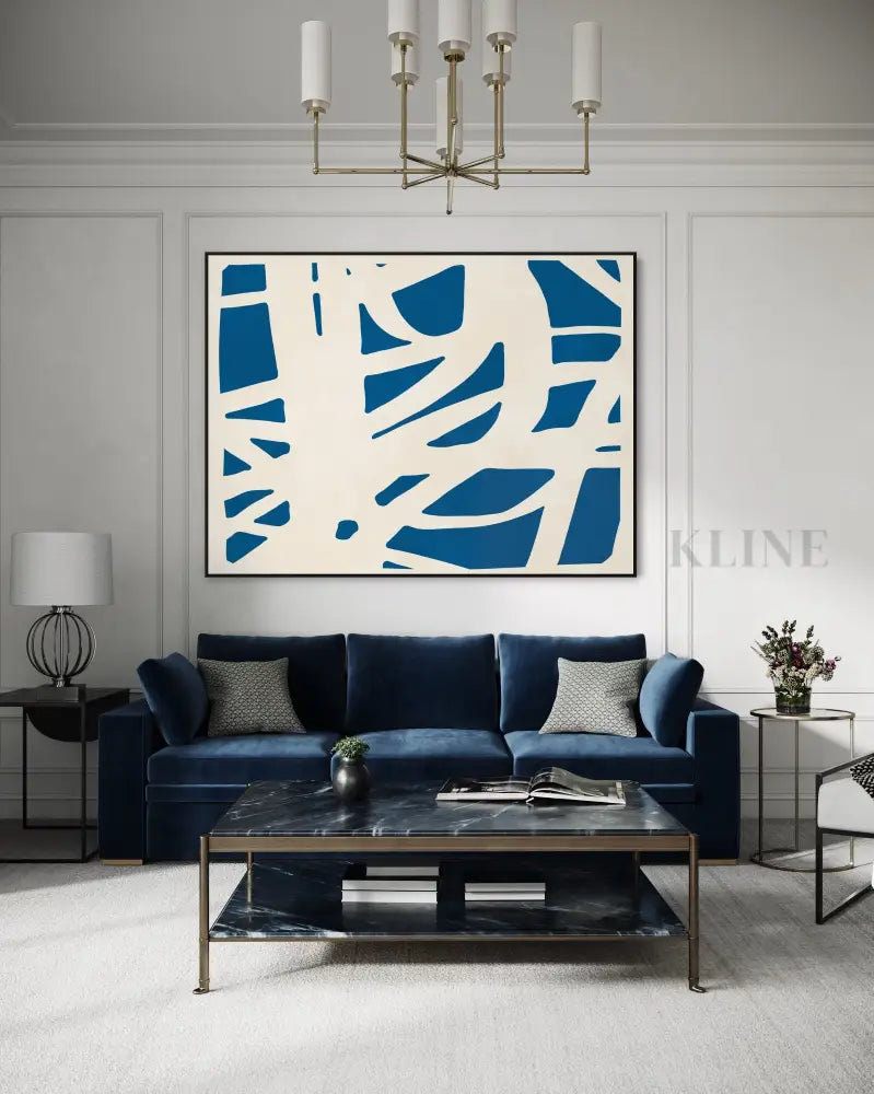 White Lines 1 - Hand Painting