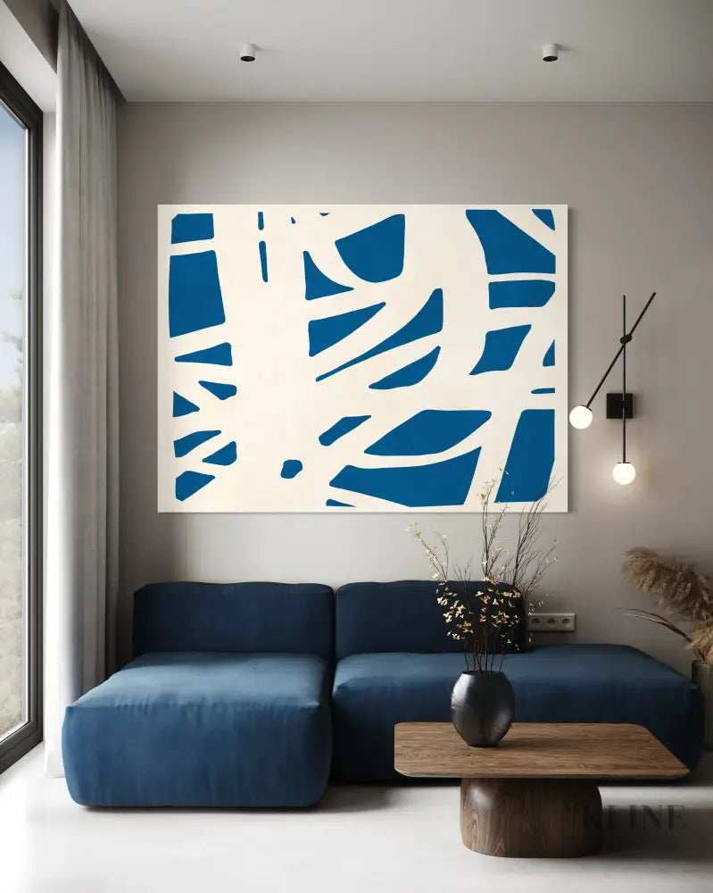 White Lines 1 - Hand Painting 