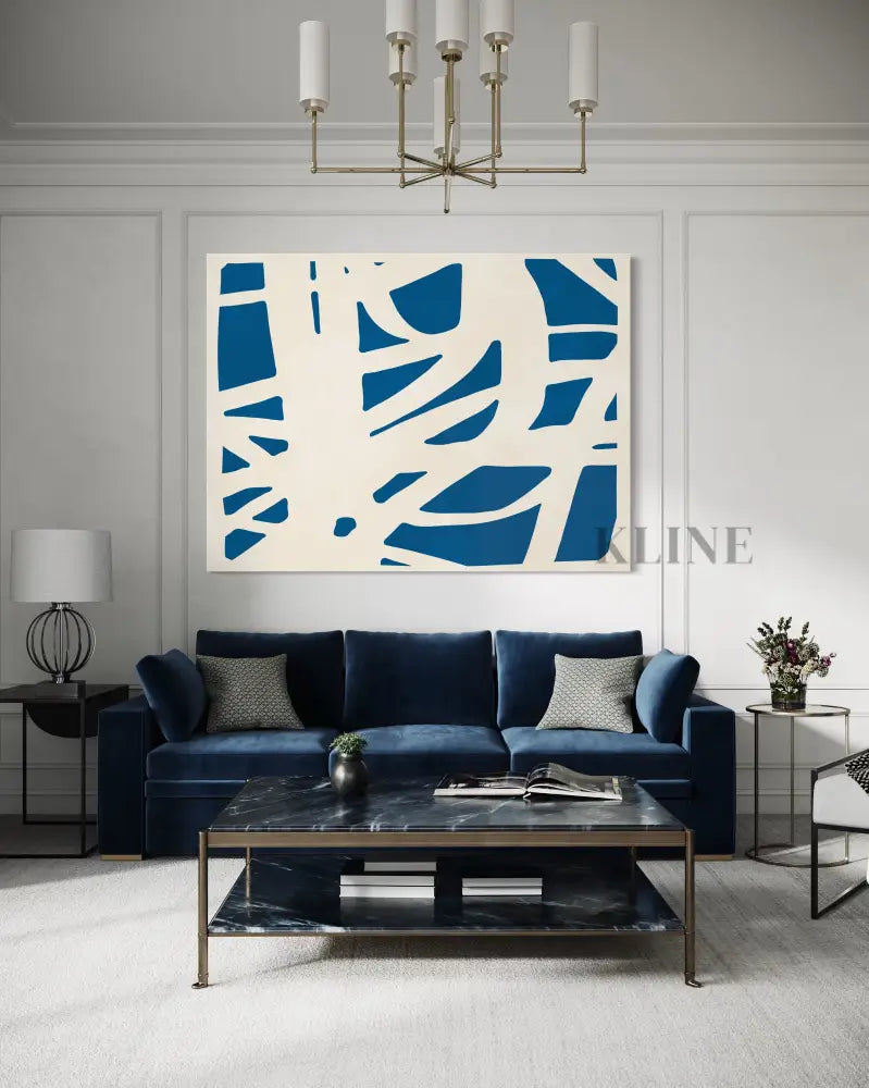 White Lines 1 - Hand Painting