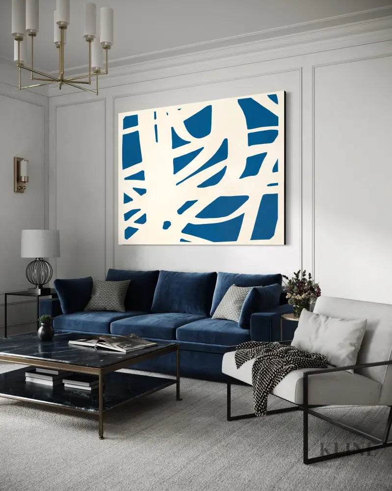 White Lines 1 - Hand Painting 