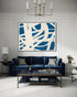 White Lines 1 - Hand Painting