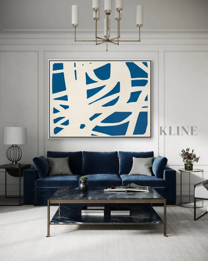 White Lines 1 - Hand Painting