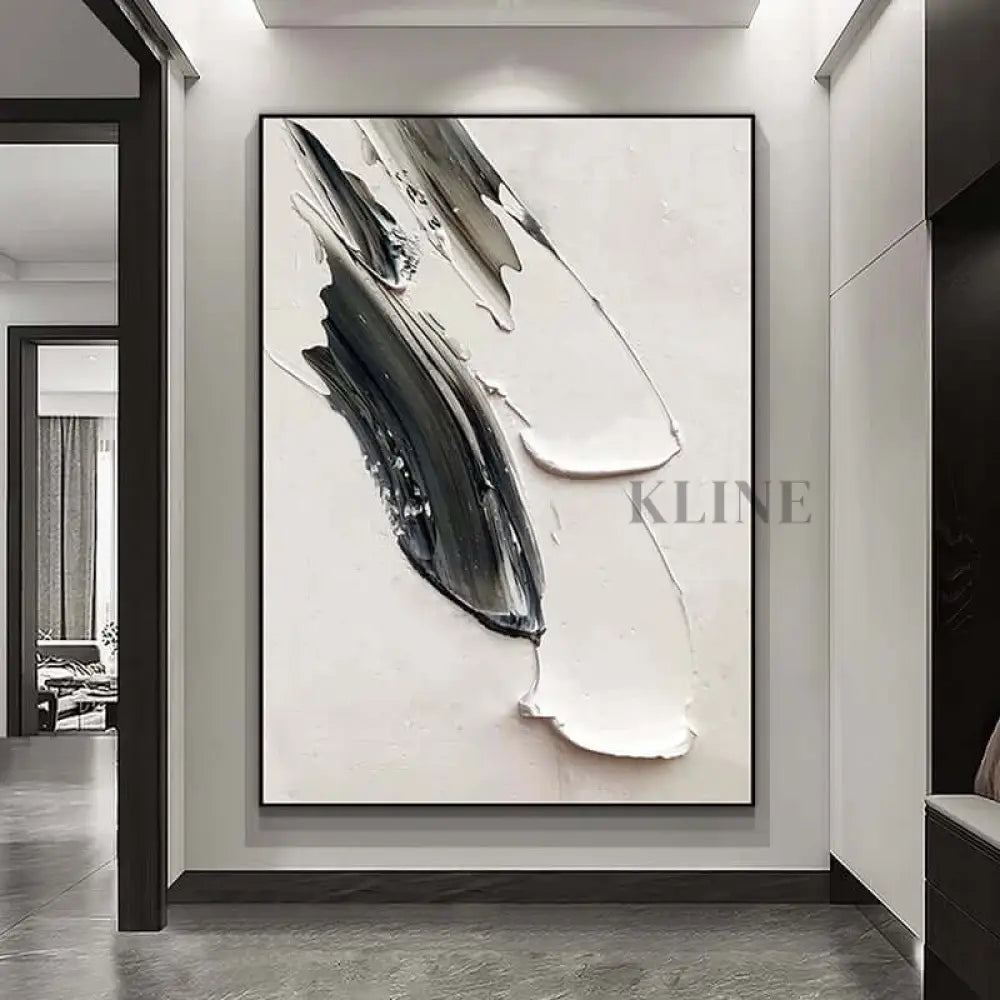 White Minimalism Texture - Hand Painting Dipinti originali in vendita