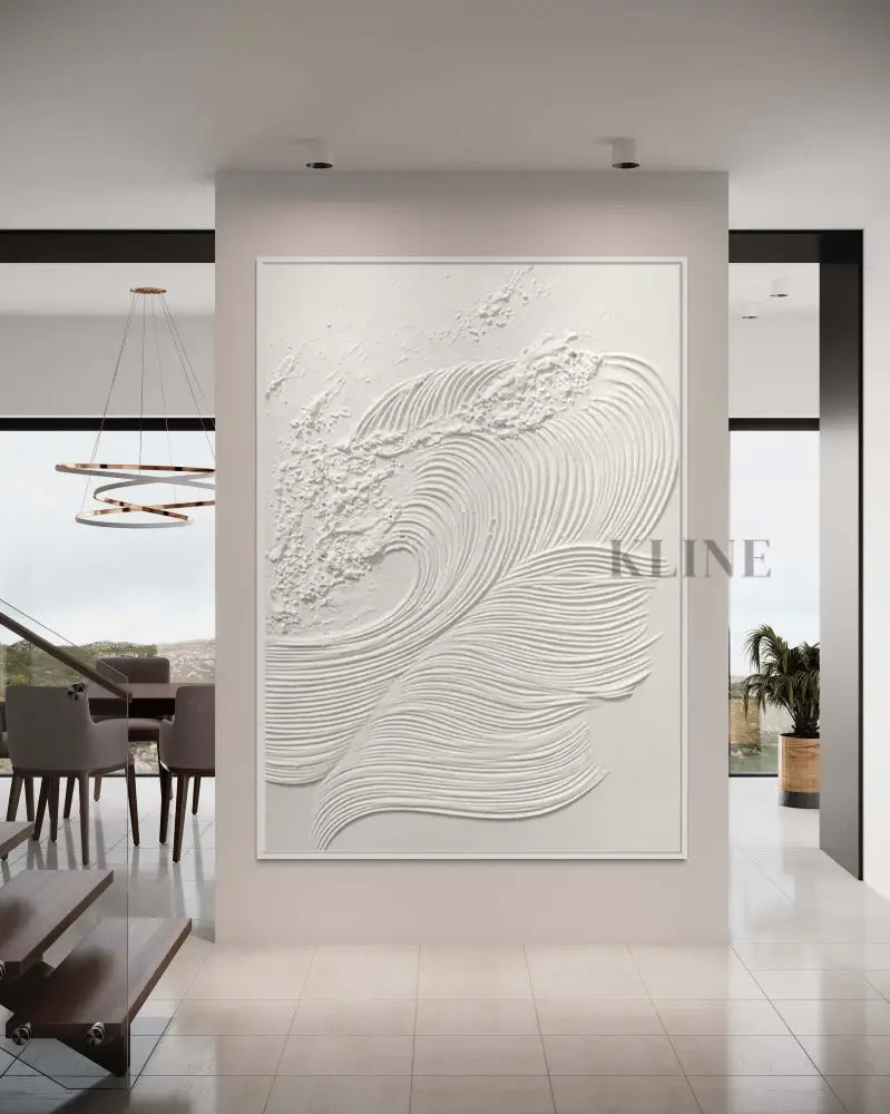 White Waves 1 - Hand Painting Black Friday Sale