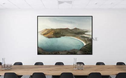 Wineglass Bay Sunrise - Hand Painting