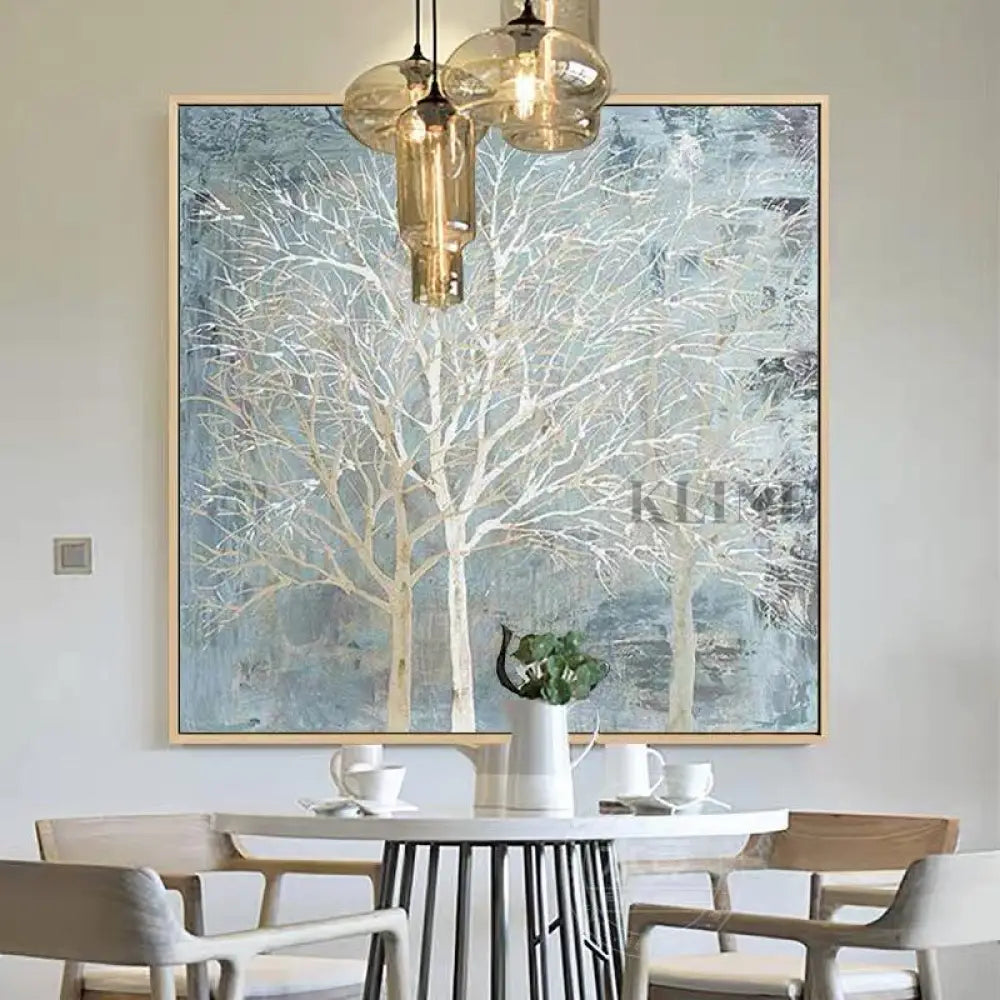 Winter Breeze - Hand Painting