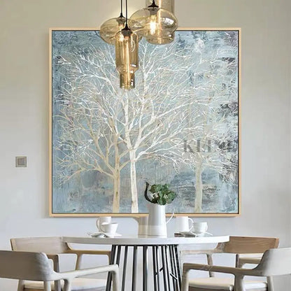 Winter Breeze - Hand Painting