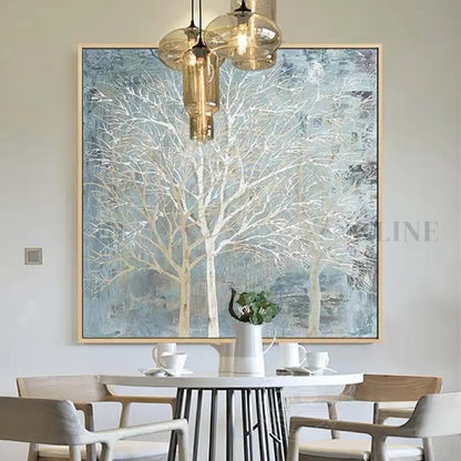 Winter Breeze - Hand Painting