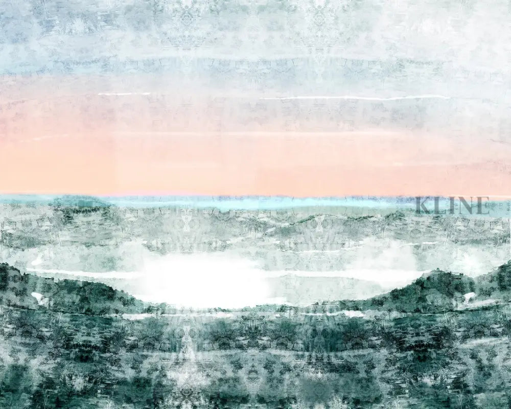 Winter Calf Pasture Beach - Hand Painting