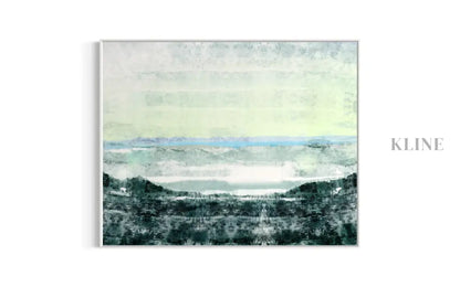Winter-Calf Pasture No. 2 - Hand Painting
