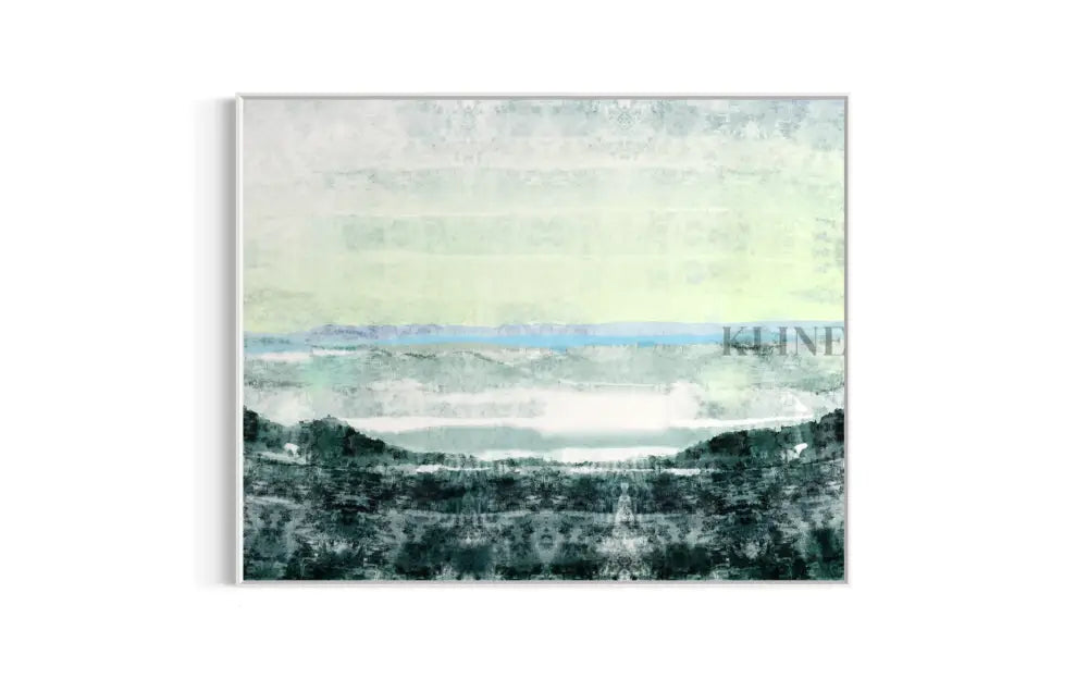 Winter-Calf Pasture No. 2 - Hand Painting