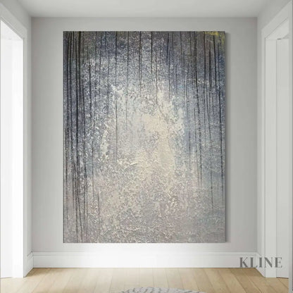 Winter Elegance Custom Size - Hand Painting