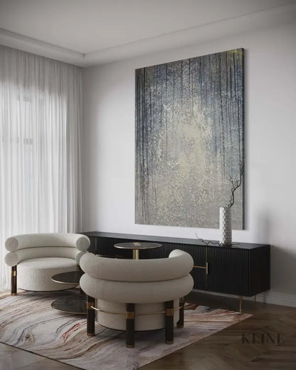 Winter Elegance - Hand Painting