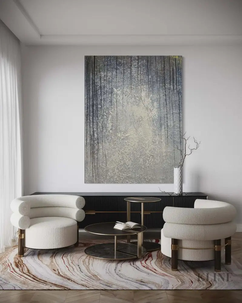 Winter Elegance - Hand Painting 