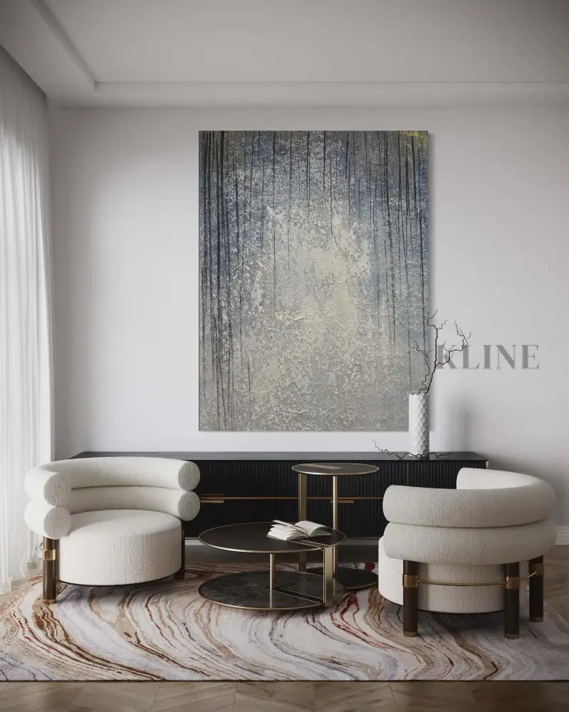 Winter Elegance - Hand Painting