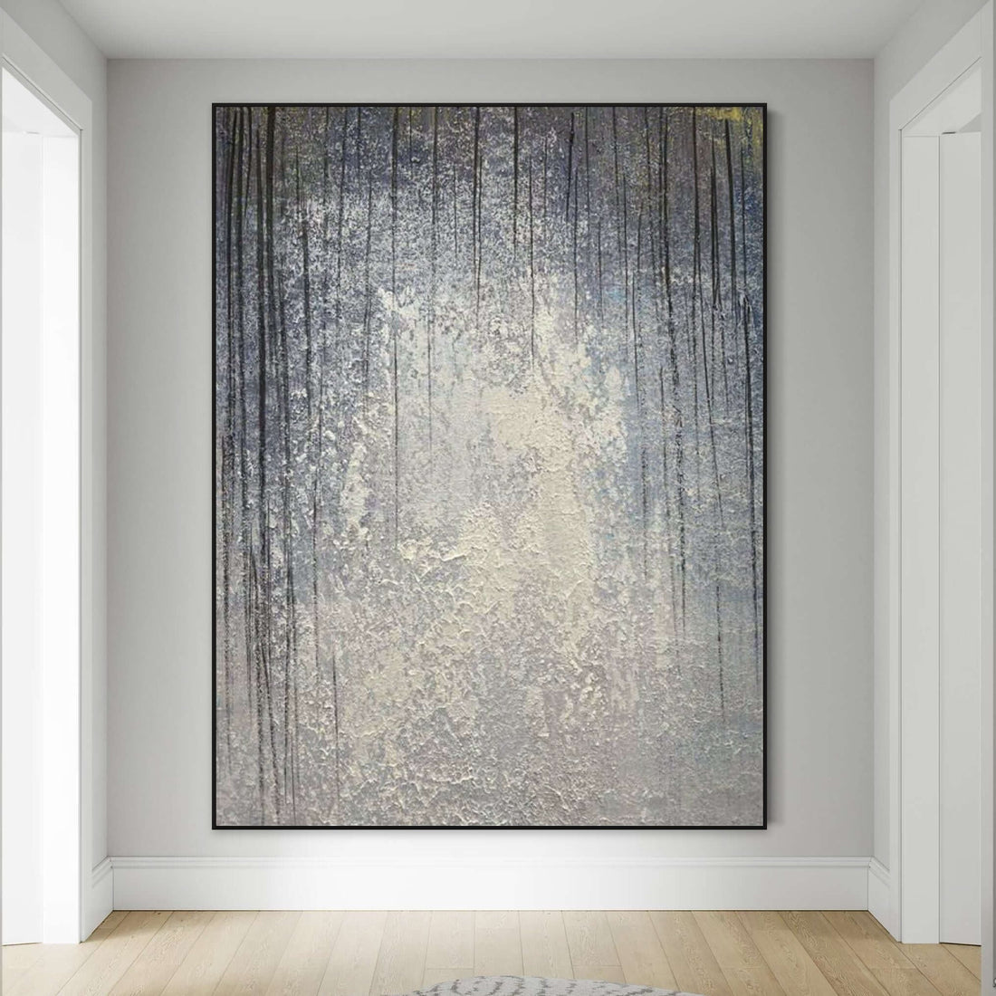 Winter Elegance - Hand Painting