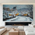 Winter in Prague - Hand Painting