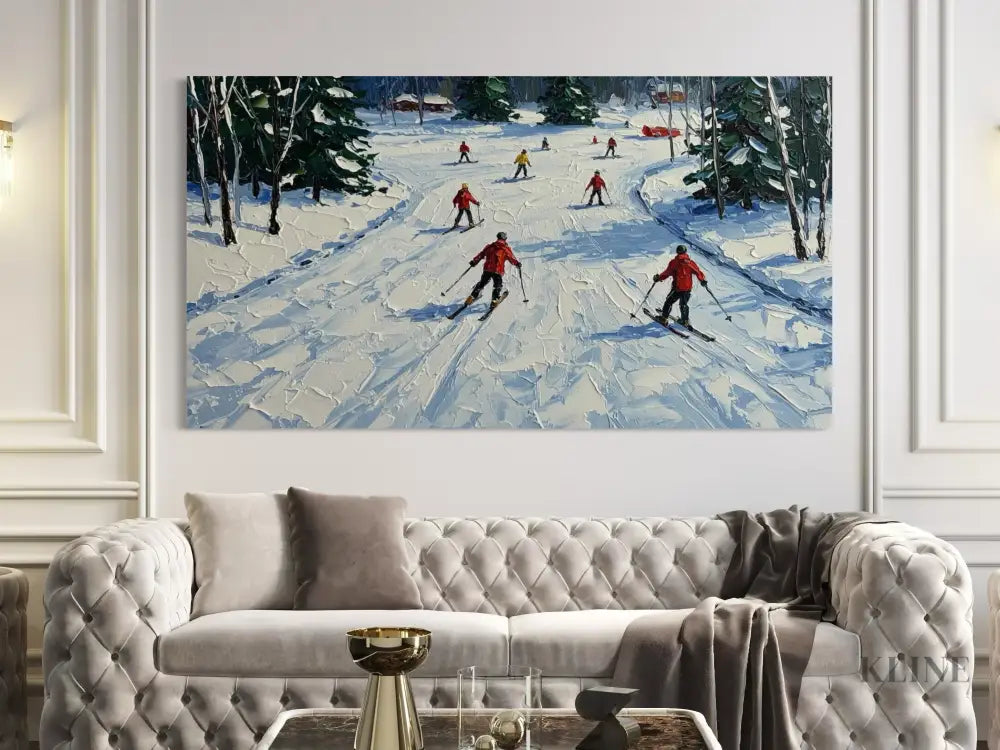 Winter Trails 2 - Hand Painting 