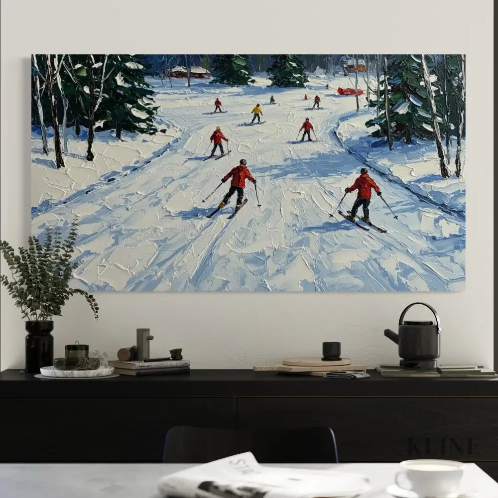 Winter Trails 2 - Hand Painting 