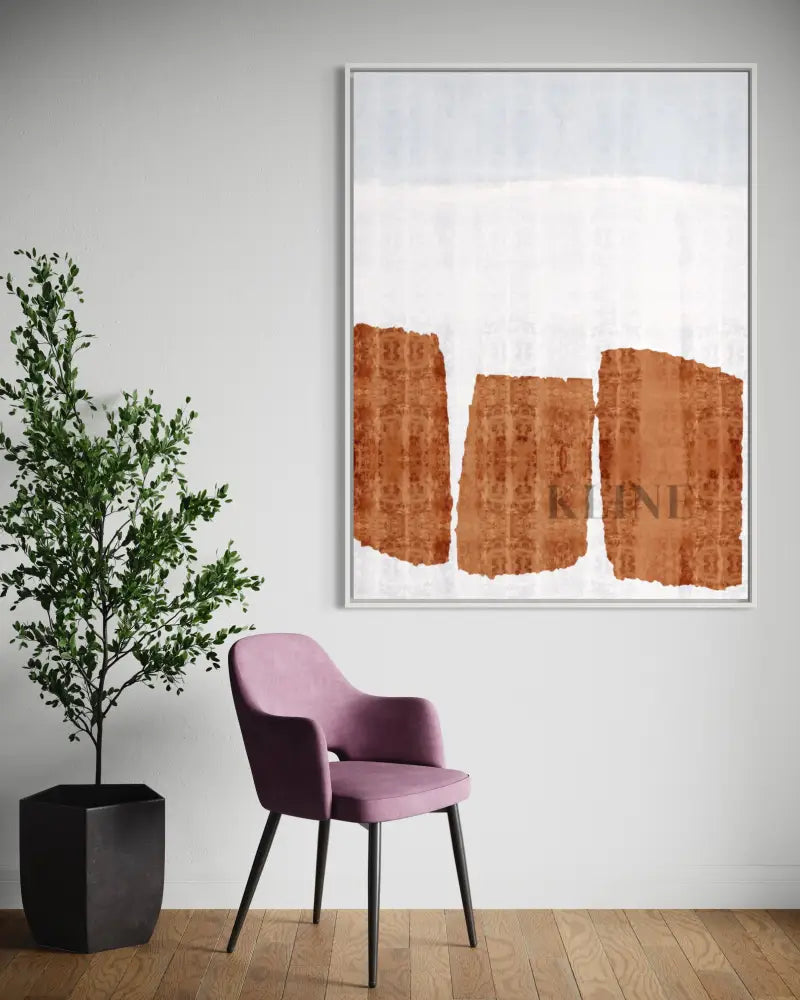 Winter Warmth - Hand Painting Grande arte da parete