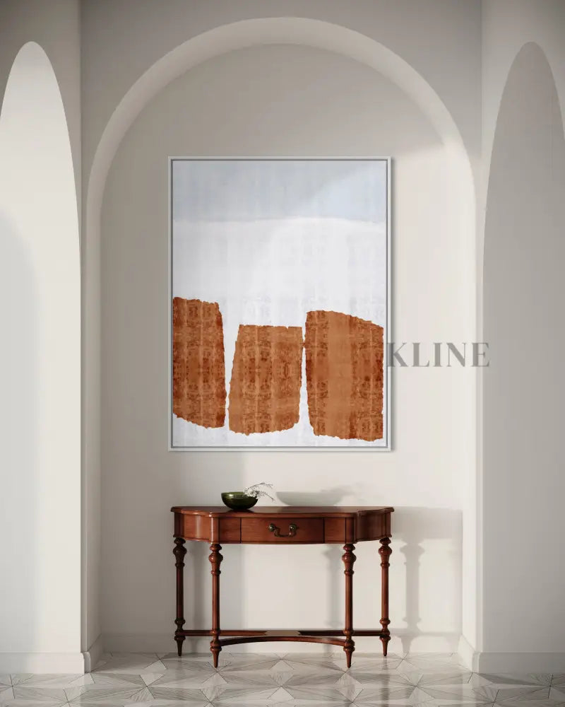 Winter Warmth - Hand Painting Grande arte da parete