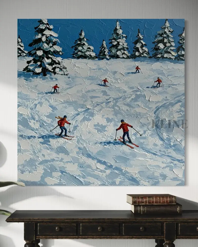 Winter’s Descent - Hand Painting 