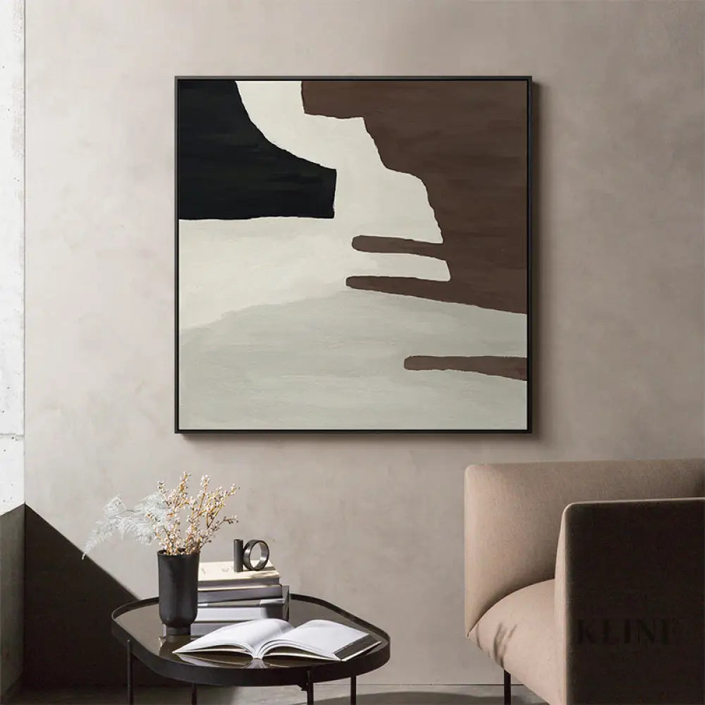 Woodland - Rolled Canvas / 80x80cm / 31x31’’ - Hand Painting