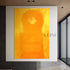 Yellow Cyclic - Hand Painting
