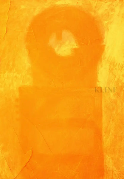 Yellow Cyclic - Hand Painting