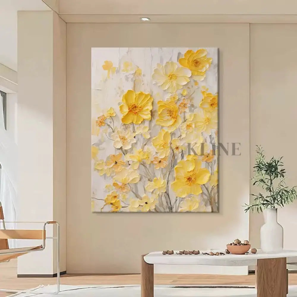 Yellow Reverie - Hand Painting