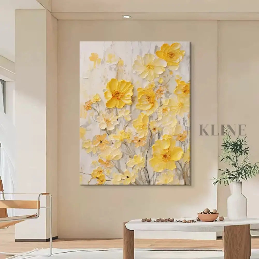 Yellow Reverie - Hand Painting