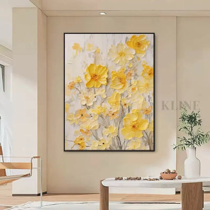 Yellow Reverie - Hand Painting