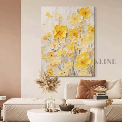 Yellow Reverie - Hand Painting