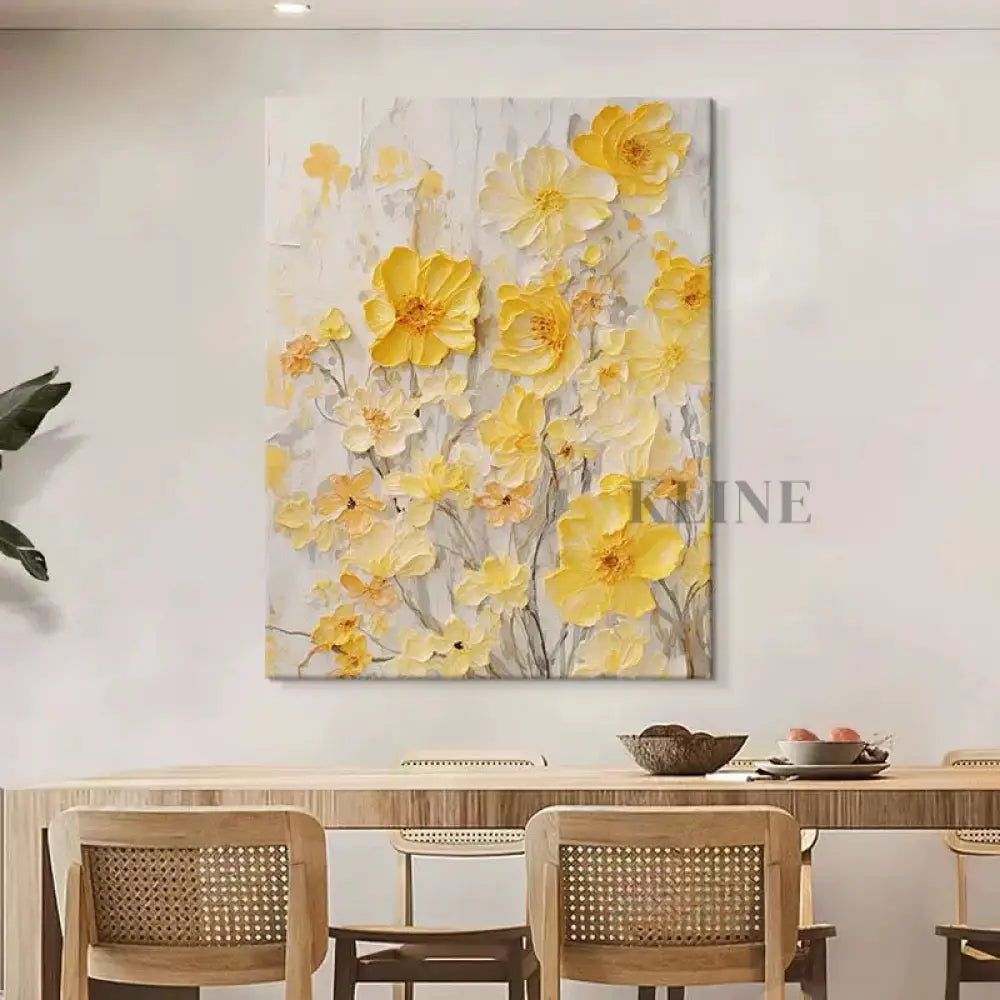 Yellow Reverie - Hand Painting