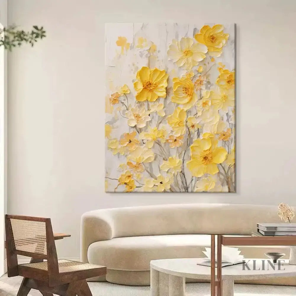 Yellow Reverie - Hand Painting