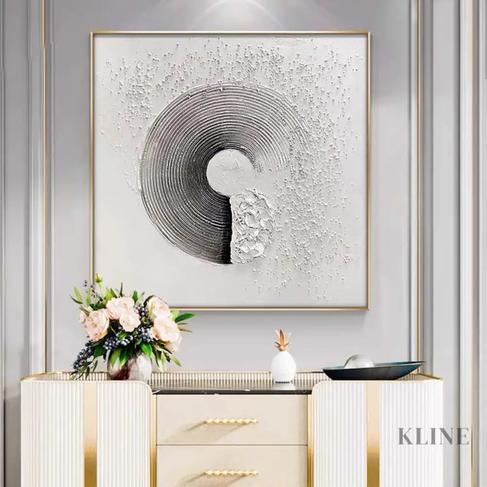 Yin Yang - Kline Collective Textured Wall Art